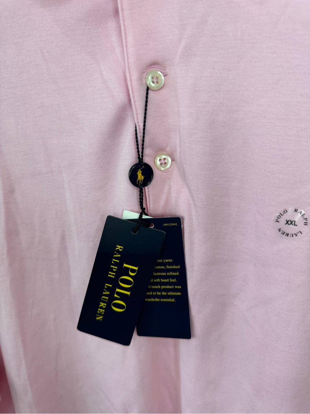 Polo by Ralph Lauren NWT Classic Polo Shirt - Pink Size XXL - Picture 6 of 11